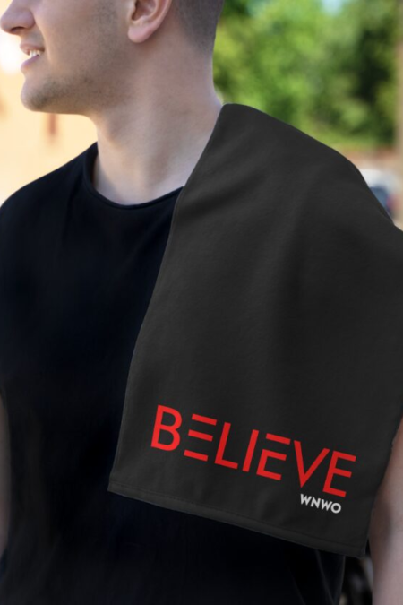 BELIEVE GYM TOWEL