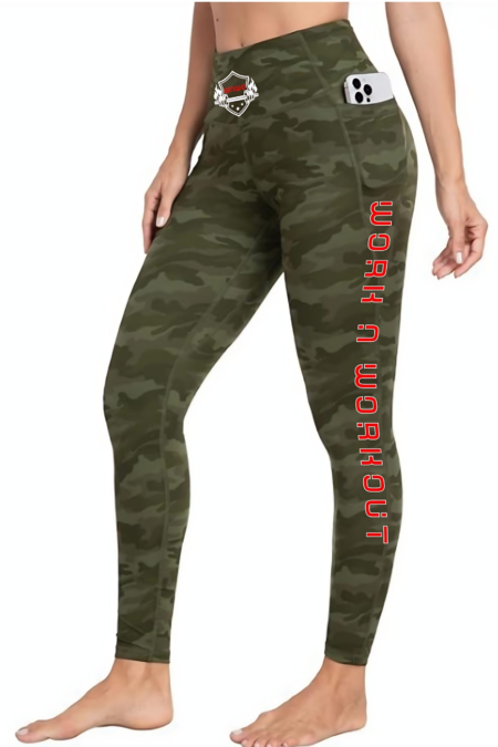 LADIES CAMO LEGGINGS