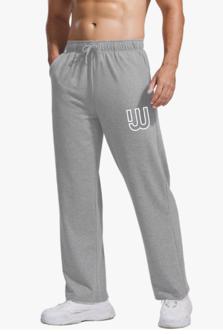 WNWO GREY BAGGY SWEATPANTS