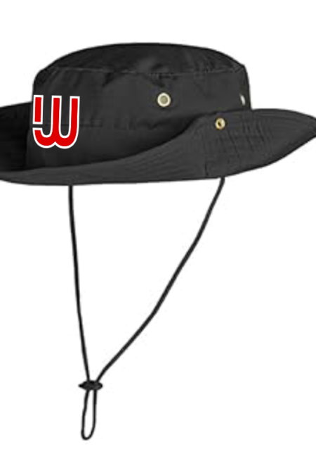 WNWO BLACK BUCKET HAT